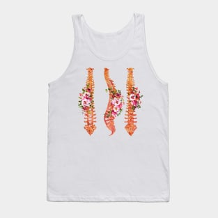 Human Spine Tank Top